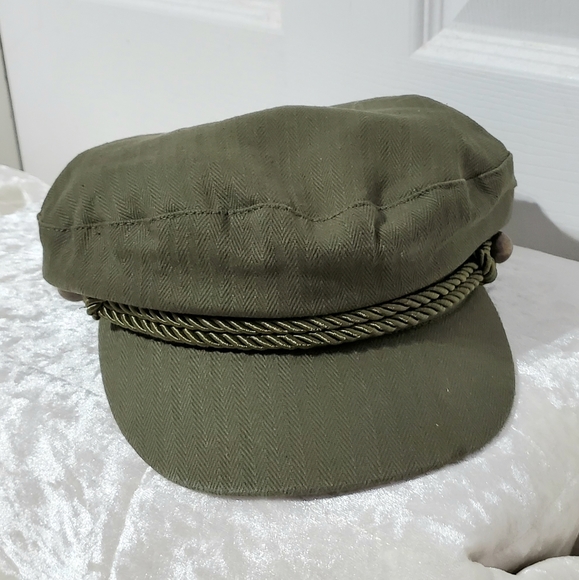 American Eagle Outfitters Olive Green Sailor Hat
